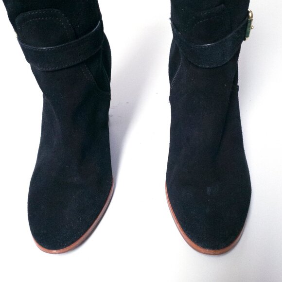 Coach Beverly Mid-Calf Suede Boots 7.5 - Picture 5 of 8